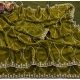 Generic Women's Slik Embellished Saree With Unstitched Blouse 5.5Mtr (Mehendi-Green)