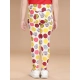 Generic Girl's Cotton Lycra Floral Elasticated Jeggings (Multicolor) Generic Girl's Cotton Lycra Floral Elasticated Jeggings (Multicolor)
