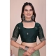 Generic Women's Georgette Embellished Saree With Unstitched Blouse 5.5Mtr (Pista Green) Generic Women's Georgette Embellished Saree With Unstitched Blouse 5.5Mtr (Pista Green)