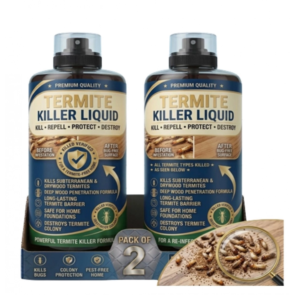 Generic Pack of 2 Termite Killer Liquid Spray Bottles 100 ML