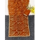Generic Women's Satin Embellished Saree With Unstitched Blouse 5.5Mtr (Orange) Generic Women's Satin Embellished Saree With Unstitched Blouse 5.5Mtr (Orange)