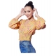 Generic Women's Polyester Floral Long Sleeves Top (Multicolor) Generic Women's Polyester Floral Long Sleeves Top (Multicolor)