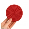 Generic Cotton Rope Drink Coasters 6 Pcs Set (Red) Generic Cotton Rope Drink Coasters 6 Pcs Set (Red)
