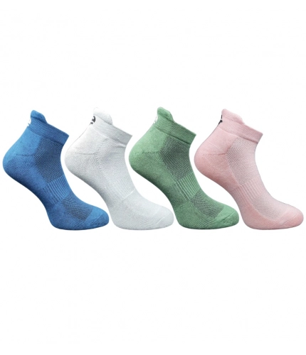 Generic 4_Pair Set Unisex Casual Cotton Printed Ankle Length Socks (Multicolor)