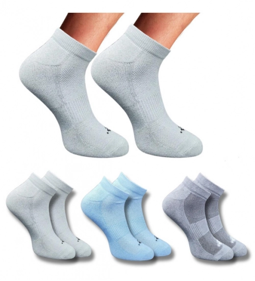 Generic 3_Pair Set Unisex Casual Cotton Printed Low Cut Socks (Multicolor)