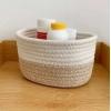 Generic Cotton Pack Of_1 Bathroom Storage Basket For Clothes (White) Generic Cotton Pack Of_1 Bathroom Storage Basket For Clothes (White)