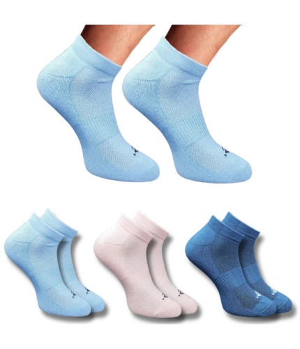 Generic 3_Pair Set Unisex Casual Cotton Printed Low Cut Socks (Multicolor)