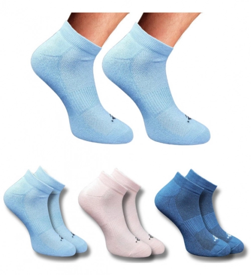 Generic 3_Pair Set Unisex Casual Cotton Printed Low Cut Socks (Multicolor)