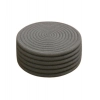 Generic Cotton Rope Drink Coasters 6 Pcs Set (Gray)
