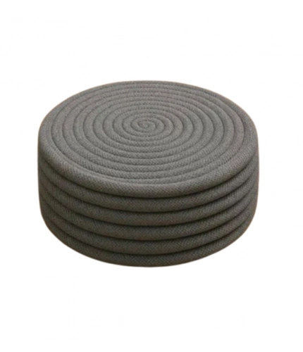Generic Cotton Rope Drink Coasters 6 Pcs Set (Gray)