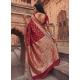 Generic Women's Art Silk Printed Saree With Unstitched Blouse 5.5Mtr (Red) Generic Women's Art Silk Printed Saree With Unstitched Blouse 5.5Mtr (Red)