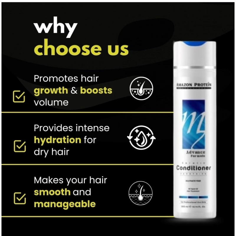 Generic Unisex Protein Keratin Conditioner (300 ML) Generic Unisex Protein Keratin Conditioner (300 ML)