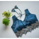 Generic Women's Silk Embroidered Sweetheart Neck Sleeveless Readymade Padded Blouse (Blue, Size 38) Generic Women's Silk Embroidered Sweetheart Neck Sleeveless Readymade Padded Blouse (Blue, Size 38)