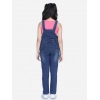 Generic Girl's Denim Patch Work Buttoned Dungaree (Blue) Generic Girl's Denim Patch Work Buttoned Dungaree (Blue)