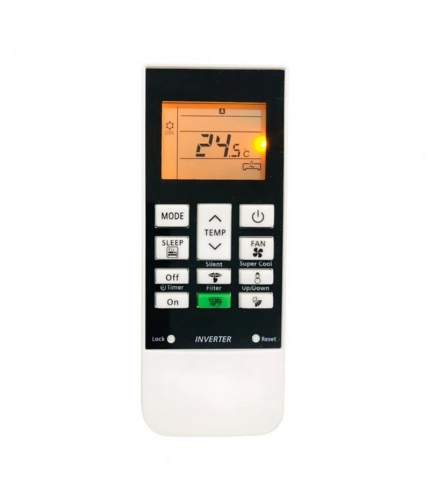 Generic Remote No. 168D (with Backlight), Compatible for Hitachi AC Remote (Exactly Same Remote Will Only Work)