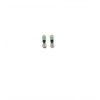 Generic Women's Brass Silver Plated Necklace set (Green)