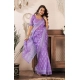 Generic Women's Faux Linen Floral Ready to wear Saree With Unstitched Blouse 5.5Mtr (Lavender) Generic Women's Faux Linen Floral Ready to wear Saree With Unstitched Blouse 5.5Mtr (Lavender)