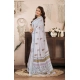Generic Women's Faux Linen Floral Print Ready to wear Saree With Unstitched Blouse 5.5Mtr (Off_White) Generic Women's Faux Linen Floral Print Ready to wear Saree With Unstitched Blouse 5.5Mtr (Off_White)