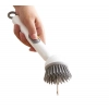 Generic TPR-Plastic Solid Electric Liquid Soap Dispensing Cleaning Brush with Handle (Grey-White) Generic TPR-Plastic Solid Electric Liquid Soap Dispensing Cleaning Brush with Handle (Grey-White)