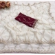 Generic Women's Slik Embellished Saree With Unstitched Blouse 5.5Mtr (White)
