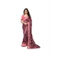 Women's Chiffon Printed Saree With Unstitched Blouse 5.5Mtr (Pink) Women's Chiffon Printed Saree With Unstitched Blouse 5.5Mtr (Pink)
