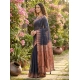 Generic Women's Linen Cotton Printed Saree With Unstitched Blouse 5.5Mtr (Navy Blue) Generic Women's Linen Cotton Printed Saree With Unstitched Blouse 5.5Mtr (Navy Blue)