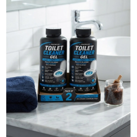 Generic Pack of 2 Toilet Cleaner Gel Bottles 100 ML