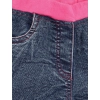Generic Girl's Denim Lace Inserts Sleeveless Shorts (Blue-Pink) Generic Girl's Denim Lace Inserts Sleeveless Shorts (Blue-Pink)