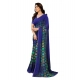 Generic Women's Georgette Printed Saree With Unstitched Blouse 5.5Mtr (Blue) Generic Women's Georgette Printed Saree With Unstitched Blouse 5.5Mtr (Blue)