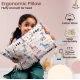 Generic Soft Plush Printed Baby Infant Pillow for Kids Age 1 To 5 Years (Multicolor)