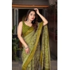 Generic Women's Cotton Silk Printed Saree With Unstitched Blouse 5.5Mtr (Green) Generic Women's Cotton Silk Printed Saree With Unstitched Blouse 5.5Mtr (Green)