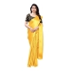 Generic Women's Satin Printed Saree With Unstitched Blouse 5.5Mtr (Yellow) Generic Women's Satin Printed Saree With Unstitched Blouse 5.5Mtr (Yellow)