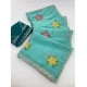 Generic Women's Georgette Embellished Saree With Unstitched Blouse 5.5Mtr (Aqua Blue) Generic Women's Georgette Embellished Saree With Unstitched Blouse 5.5Mtr (Aqua Blue)