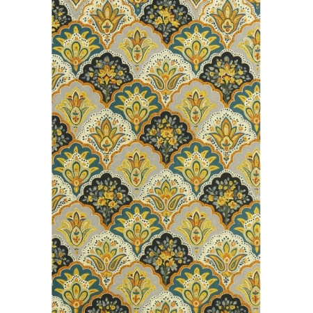 Generic Microfiber Floral Printed Double Bedsheet with 2 Pillow Covers (Multicolor)