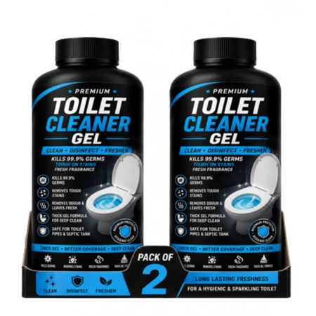 Generic Pack of 2 Toilet Cleaner Gel Bottles 100 ML Generic Pack of 2 Toilet Cleaner Gel Bottles 100 ML