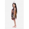 Generic Girl's Chiffon Ruffled Sleeveless Dress (Black) Generic Girl's Chiffon Ruffled Sleeveless Dress (Black)