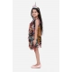Generic Girl's Chiffon Ruffled Sleeveless Dress (Black) Generic Girl's Chiffon Ruffled Sleeveless Dress (Black)