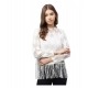 Generic Women's Lace Self Design Short Sleeve Top (White) Generic Women's Lace Self Design Short Sleeve Top (White)