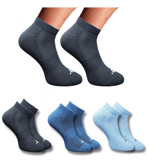 Generic 3_Pair Set Unisex Casual Cotton Printed Low Cut Socks (Multicolor)