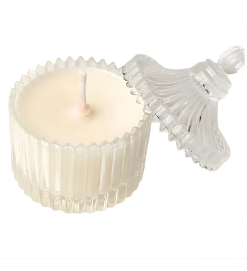 Generic Soya Wax, Glass Scented Small Candle in Candy Jar