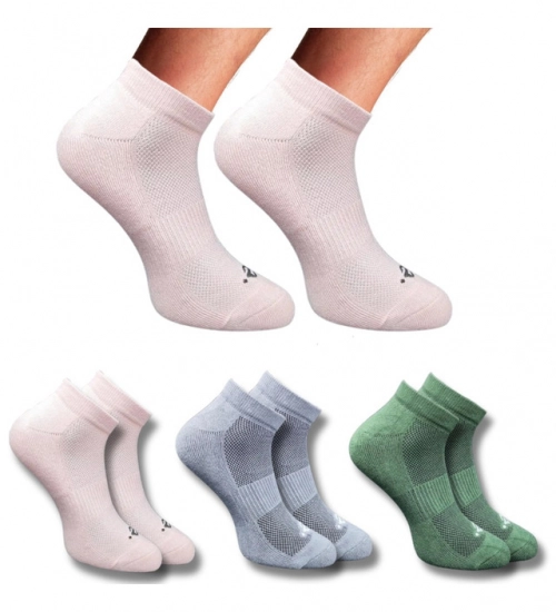 Generic 3_Pair Set Unisex Casual Cotton Printed Low Cut Socks (Multicolor)