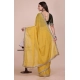 Generic Women's Georgette Embellished Saree With Unstitched Blouse 5.5Mtr (Yellow) Generic Women's Georgette Embellished Saree With Unstitched Blouse 5.5Mtr (Yellow)