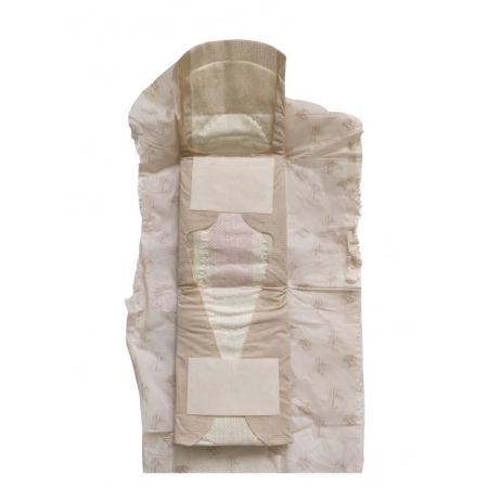 Generic Pack of_8 Pcs Cotton 240mm Sanitary Napkin (White) Generic Pack of_8 Pcs Cotton 240mm Sanitary Napkin (White)