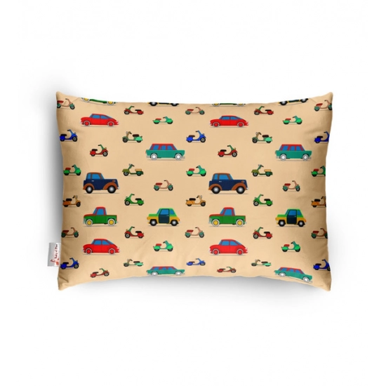 Generic Soft Plush Printed Baby Infant Pillow for Kids Age 1 To 5 Years (Beige)