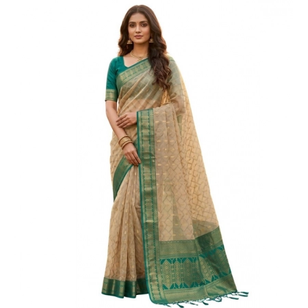 Generic Women's Cotton Printed Saree With Unstitched Blouse 5.5Mtr (Multicolor) Generic Women's Cotton Printed Saree With Unstitched Blouse 5.5Mtr (Multicolor)