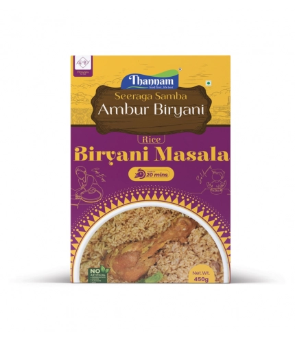 Generic Thannam Ambur Biryani Masala Powder With Rice (450GM)