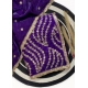 Generic Women's Satin Embellished Saree With Unstitched Blouse 5.5Mtr (Purple) Generic Women's Satin Embellished Saree With Unstitched Blouse 5.5Mtr (Purple)
