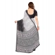 Generic Women's Georgette Printed Saree With Unstitched Blouse 5.5Mtr (Black) Generic Women's Georgette Printed Saree With Unstitched Blouse 5.5Mtr (Black)
