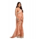 Generic Women's Faux Linen Floral Print Ready to wear Saree With Unstitched Blouse 5.5Mtr (Peach) Generic Women's Faux Linen Floral Print Ready to wear Saree With Unstitched Blouse 5.5Mtr (Peach)