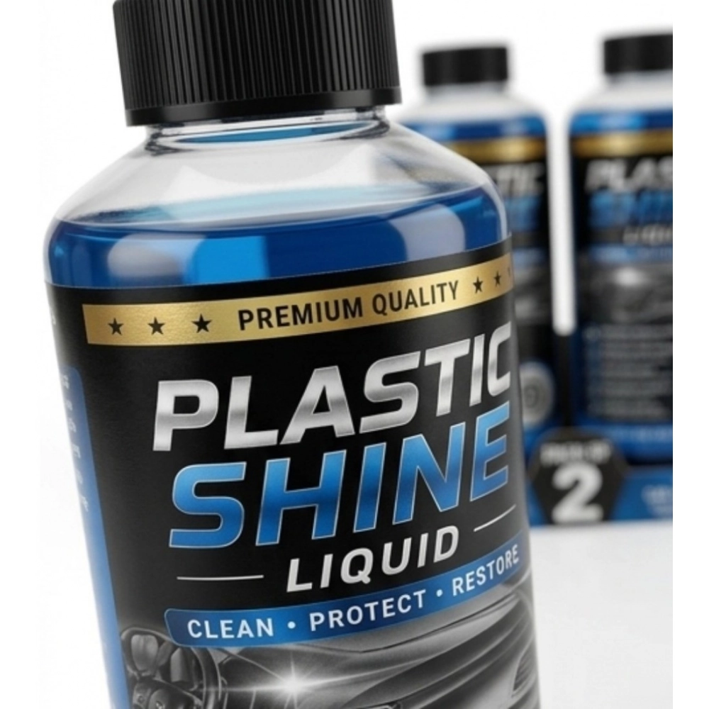 Generic Pack of 2 Plastic Shine Liquid Bottles 100 ML - Image 5